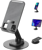 360 derece döner masa üstü ayarlanabilir plastik telefon standı - N1F - KolayMagza