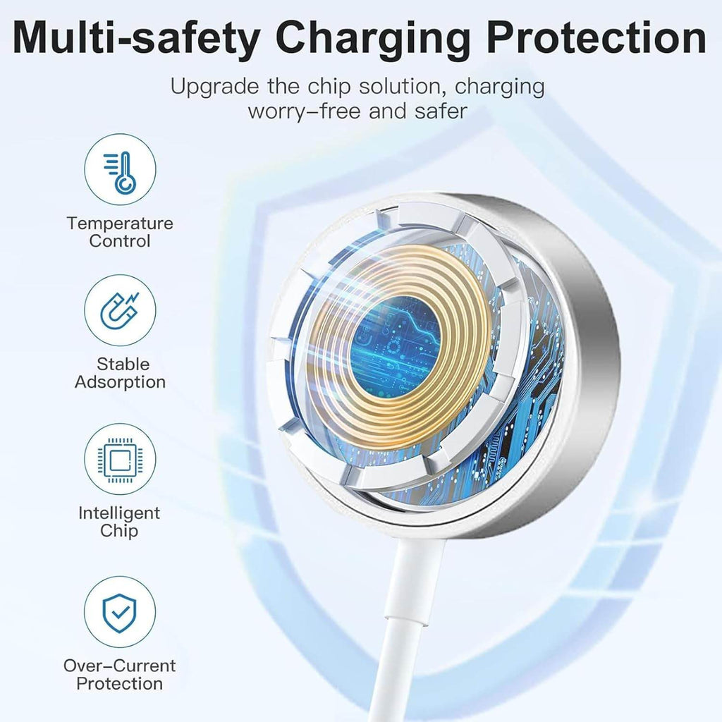 TypeC girişli manyatik akıllı saat watch hızlı şarj cıhazı - S4A - KolayMagza