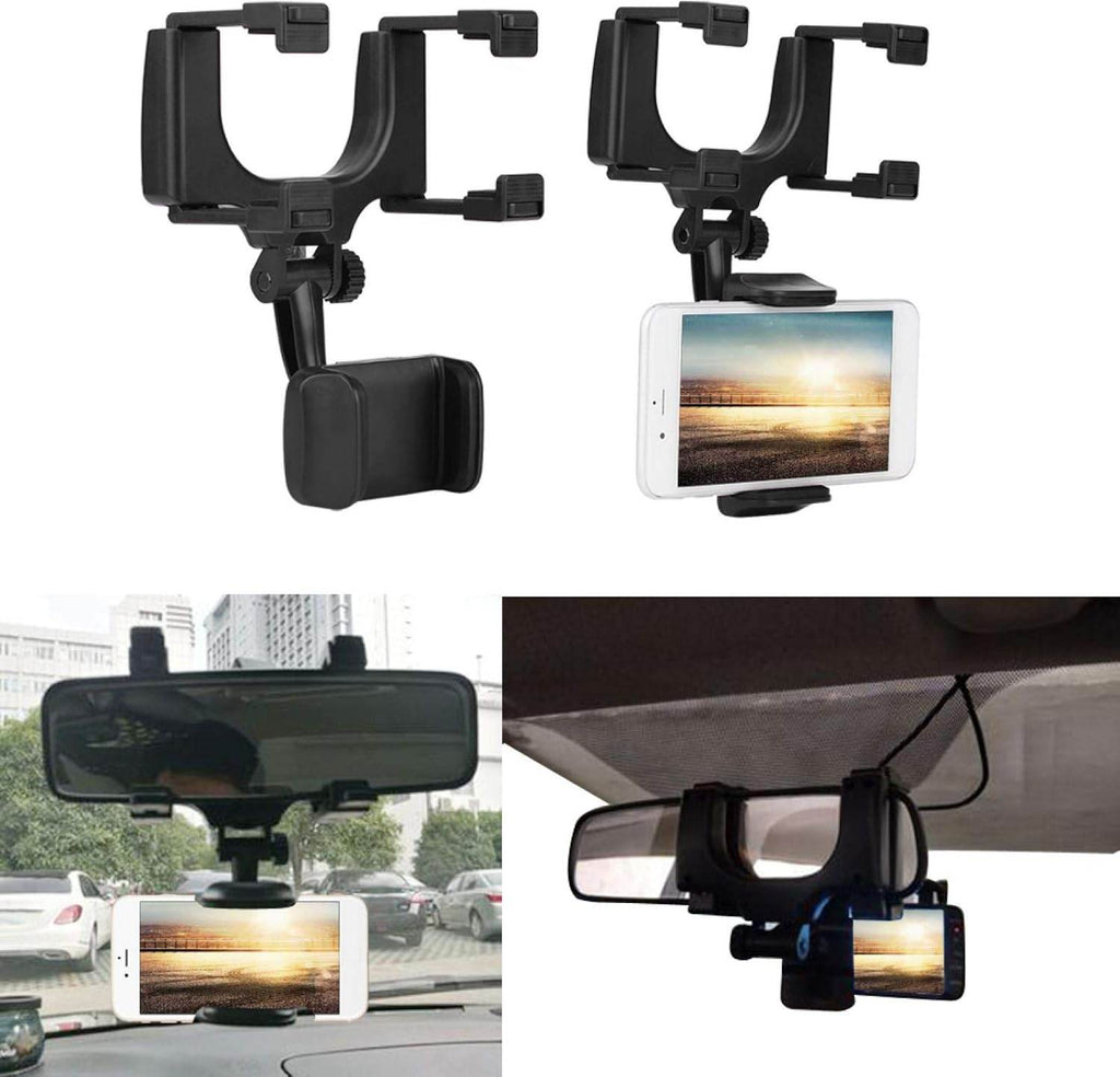 Universal dikiz aynaya takılan araç telefon tutucu - R1C - KolayMagza