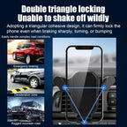 Havalandırma ızgaraya takılan vakumlu 360 derece ayarlanabilir araç içi telefon tutucu - R1O - KolayMagza