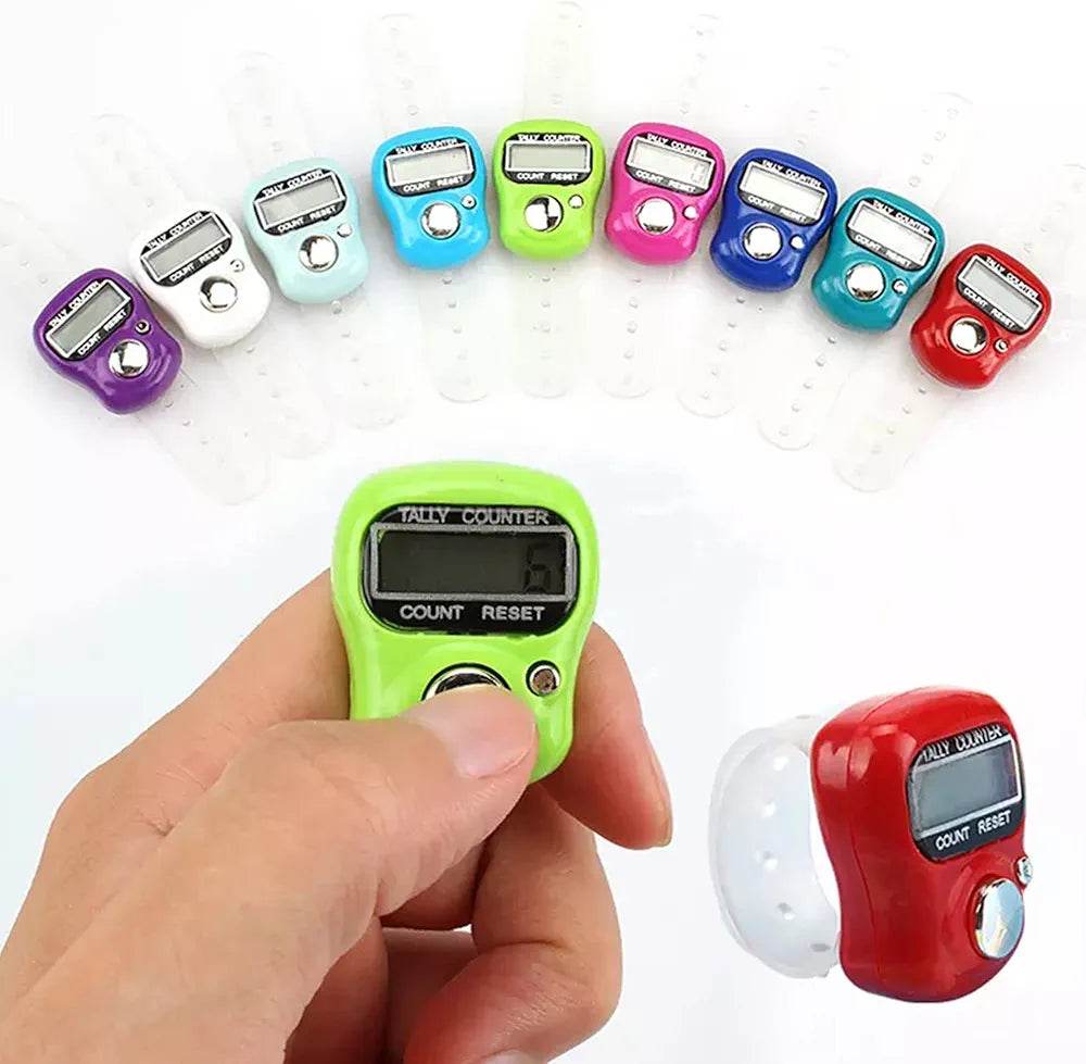 (40 adet) sayıcı ve zikirmatik plastik gövdeli yüzük sıfırlama tuşlu - G6W - KolayMagza