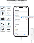 Lightning to usb kamera adaptör otg dönüştürücü - D1E - KolayMagza