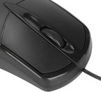 Usb girişli kablolu universal mouse | tak-çalıştır, ergonomik tasarım, tüm bilgisayarlarla uyumlu m-045 - G4H - KolayMagza