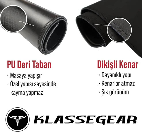 Standard mouse pad with non-slip base