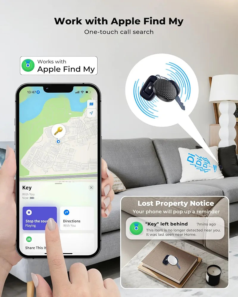 ( 5 adet ) Universal Akıllı Takip Cihazı Smart Tag - iOS & Android Uyumlu, Mini GPS Konum Bulucu, Anahtarlık ve Valiz Takip Etiketi bulun. Zayden