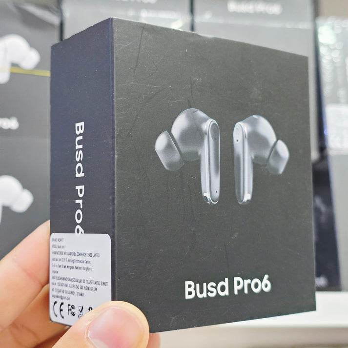 Logosuz buds pro6 kulak içi 5,3v stereo mikrofonlu kulak içi dokunmatik bluetooth kulaklık - B3G - KolayMagza