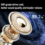 KY55 Akıllı Dijital Ekranlı TWS Bluetooth Kablosuz Kulak İçi Kulaklık - Beyaz JBK