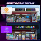 176*19 cm, 16*192 LED matreix panel digital display with USB output, remote control and phone app control - G6G