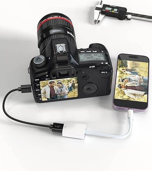 Lightning to USB camera adapter OTG converter