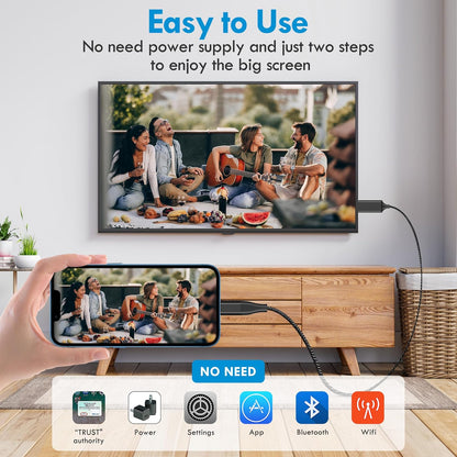 Lightning HDMI TV Görüntü Aktarıcı – iPhone ve iPad İçin 1080p ve 4K Destekli HDMI Bağlantı Kablosu