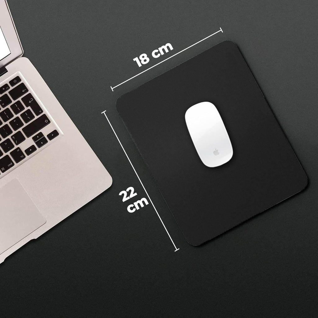 Standard mouse pad with non-slip base