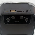 Gts 1373 bluetooth hoparlör | kablosuz , yüksek sesli karaoke ve parti hoparlörü rgb ışıklı - H2O - KolayMagza