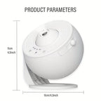 Yıldızlı Gökyüzü Galaksi Projektörü, Film Şeridi Filmi ile LED Işık Gösterisi, 360° Dönüş, 3 Düğmeli Kontrol, USB Güç Kaynaklı, Ev ve Parti Kullanımı, Yatak Odası, Oyun Odası, Tavan Dekorasyonu için - G6L - KolayMagza