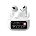 Ekranlı Air 3,nesil ANC ENC modlu mikrofonlu dokunmatik kulak içi bluetooth kulaklık t12