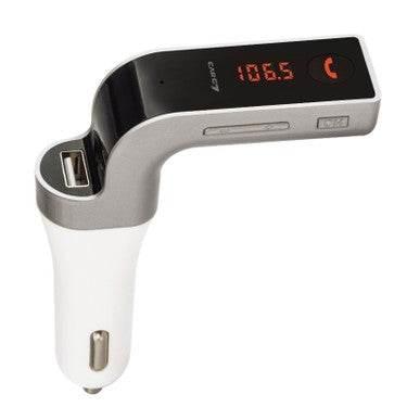 G7 araç çakmaklık bluetooth kiti fm transmitter usb çıkışlı