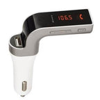 G7 araç çakmaklık bluetooth kiti fm transmitter usb çıkışlı
