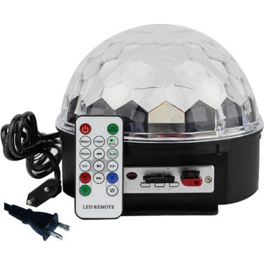 Disco ball remote control light (mp3 led magic ball) USB SD card memory supported Bluetooth speaker - H1A