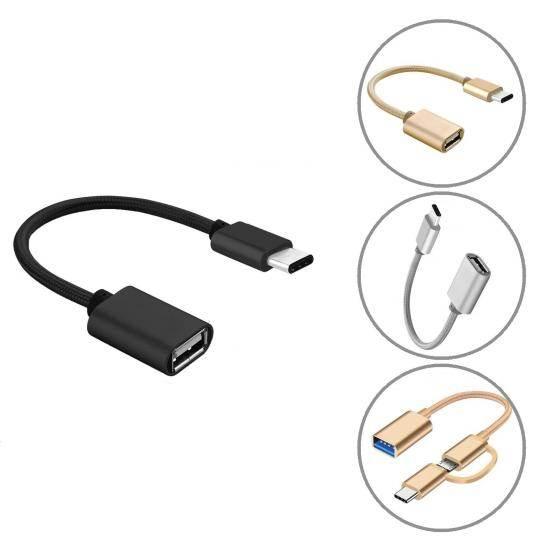 محول كاميرا OTG من النوع C إلى USB
