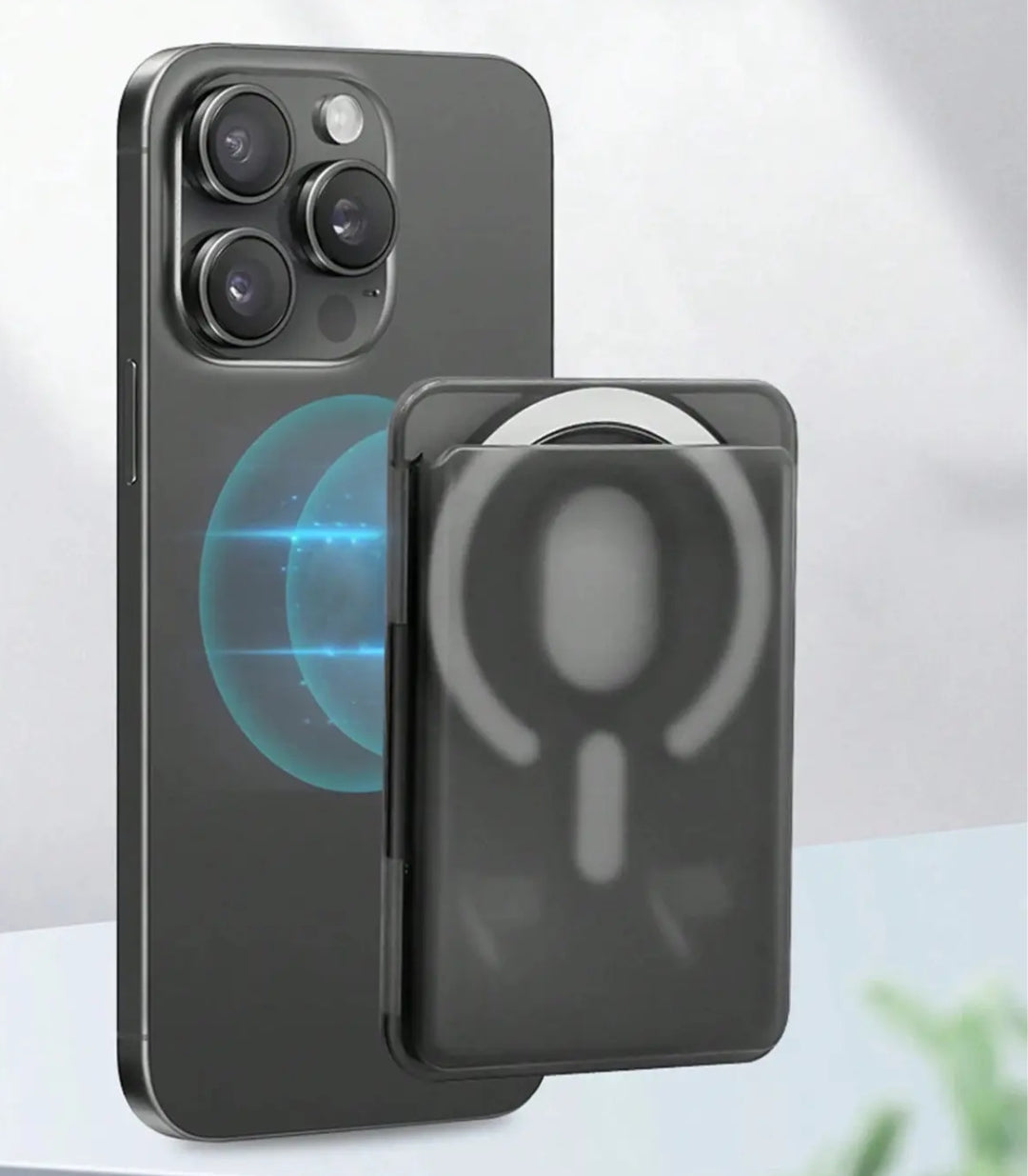 Magsafeli kartlık cuzdan - iPhone uyumlu