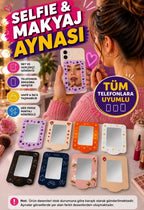( 50 adet ) telefon arkasına yapışan desenli ayna