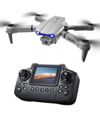 E99 Pro Katlanabilir Mini Drone - HD Çift Kameralı, Wi-Fi FPV Canlı Görüntü Aktarımlı, Akıllı Hover Sabitleme Destekli Başlangıç ve Hobi Drone'u LENSUN