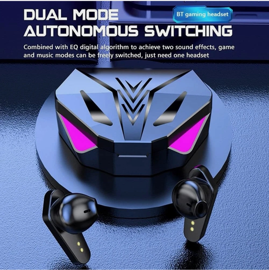 TWS-X15 Bluetooth 5.2 Kablosuz Oyuncu Kulaklığı - Düşük Gecikmeli Gaming Earbuds JBK