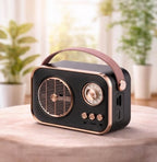 M4 Retro Nostaljik Tasarım Bluetooth Hoparlör - Taşınabilir Kablosuz Speaker KolayMagza KM Technology - Toptan Telefon Aksesuarları