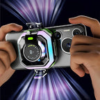 HK-5 Pro Dijital Ekranlı Manyetik Telefon Soğutucu Fan - Yarı İletken RGB Gaming Radyatör MİLANO