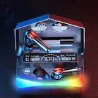 M28 TWS Kablosuz Bluetooth 5.3 Oyuncu Kulaklığı - Düşük Gecikmeli Game/Music Çift Modlu, RGB Işıklı Powerbank Özellikli Şarj Kutulu Led Göstergeli POLYGOLD
