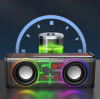 Armour V8 RGB Işıklı Taşınabilir Bluetooth 5.3 Hoparlör – 13.6W Çift Speaker & TWS Tucci