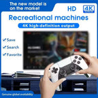 RS5 Pro 4K Ultra HD Retro Oyun Konsolu - 30.000+ Yüklü Oyun & Çift Kablosuz Kol Mobix