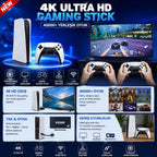 RS5 Pro 4K Ultra HD Retro Oyun Konsolu - 30.000+ Yüklü Oyun & Çift Kablosuz Kol Mobix