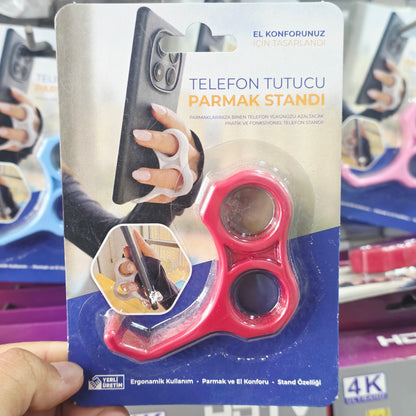 Parmaklı telefon tutucu standı
