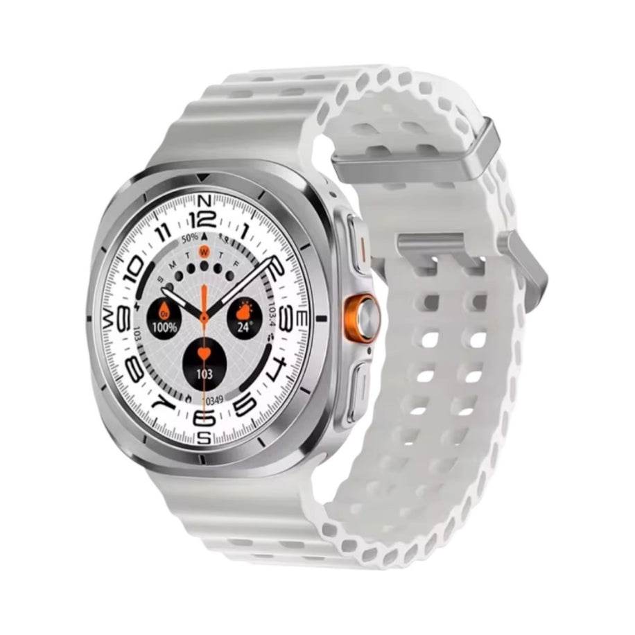 Hw6 pro plus amoled ekranlı 1gb ram 3 kordonlu ios android uyumlu akıllı saat - A2V - KolayMagza