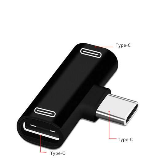 Typec to 2x typec çoğaltıcı mini aparat dönüştürücü - D1H - KolayMagza
