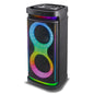 RX-8298A 8 İnç Taşınabilir Bluetooth Hoparlör – Çift 8 İnç, RGB Işıklı, Mikrofonlu

