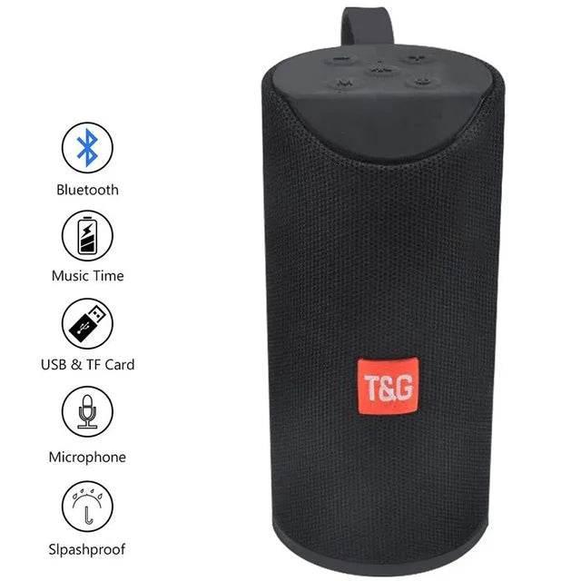 Tg113a taşınabilir masaüstü mikrofonlu hafıza kart ve usb destekli bluetooth hoparlör - H1H - KolayMagza KM Technology