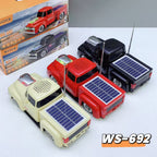 WS-692 Kamyonet Tasarımlı Güneş Panelli Nostaljik Bluetooth Hoparlör Tastech