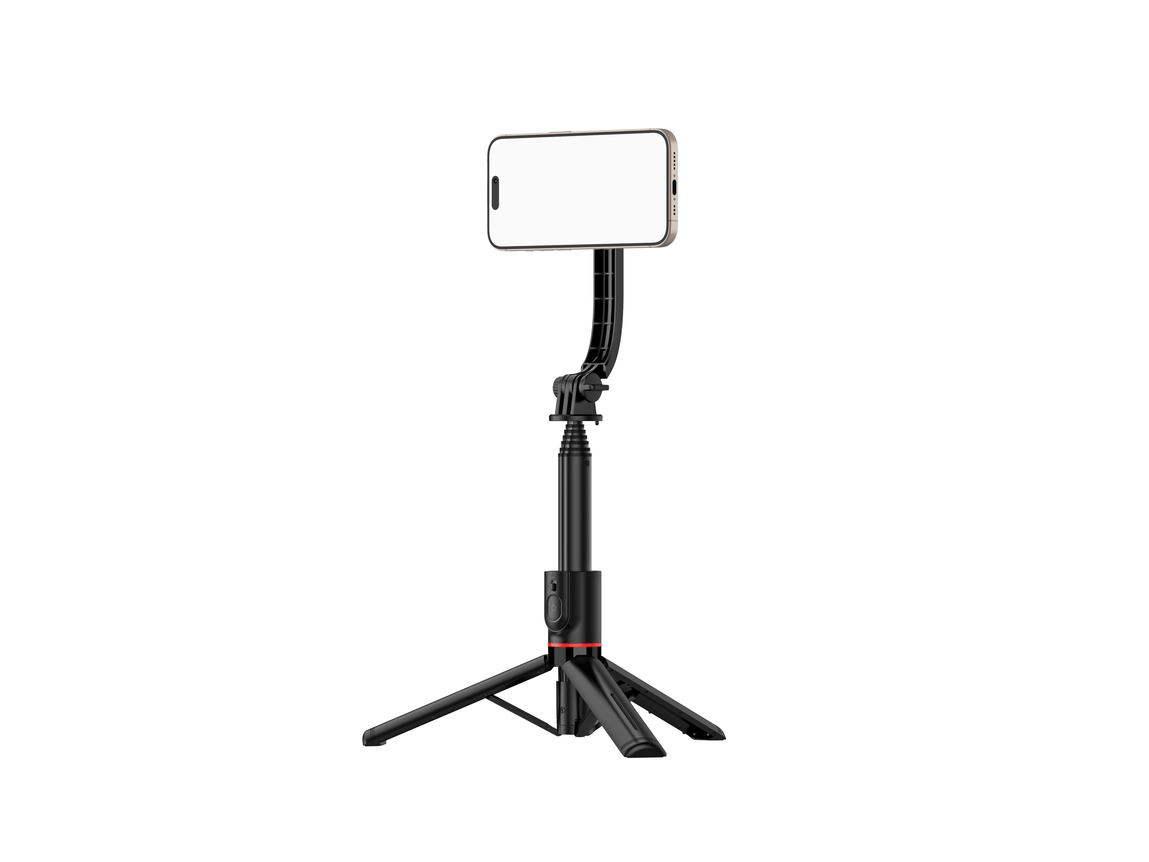 L20 1045mm uzayabilir katlanabilir selfie stick | tripod standlı, mıknatıslı, 360° döner başlıklı, bluetooth kontrollü - G4İ - KolayMagza