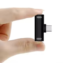 Typec To 2x typec Çoğaltıcı Mini aparat dönüştürücü