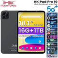 Orj, Hk pad pro 10 akıllı tablet android wifi bluetooth sim kart sosyal medya 10,1 inç 8000mah