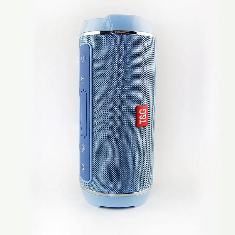 TG-649 Bluetooth hoparlör 1200mah 5W taşınabilir ledli ışıklı 5.3V stereo Sd kart Usb aux destekli