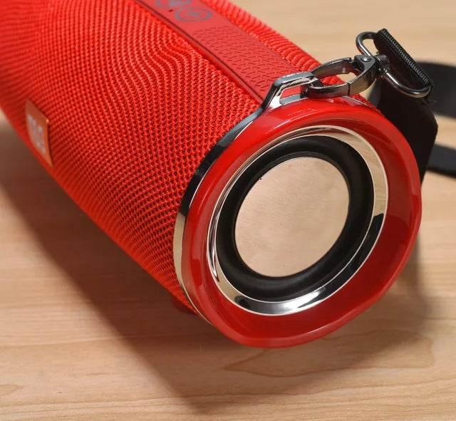 Tg-189 süper bass 14w 2400mah fm radyo sd kart usb aux destekli taşınabilir bluetooth hoperlör - H1X - KolayMagza KM Technology