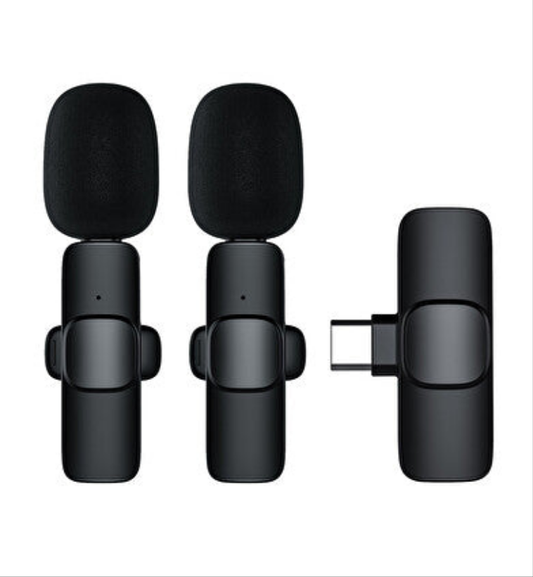 K9 wireless type C input dual live lavalier microphone - G2S