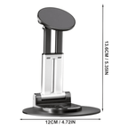 720 derece döner masa üstü mıgnatıslı katlanabilir ayarlanabilir telefon tablet tutucu - N1R - KolayMagza