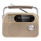 KTF-2026 nostaljı radiolu sm usb sd hafıza destekli bluetooth hoparlör - H3F - KolayMagza KM Technology