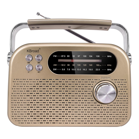 KTF-2026 nostalgia radiolu sm usb sd memory supported bluetooth speaker - H3F
