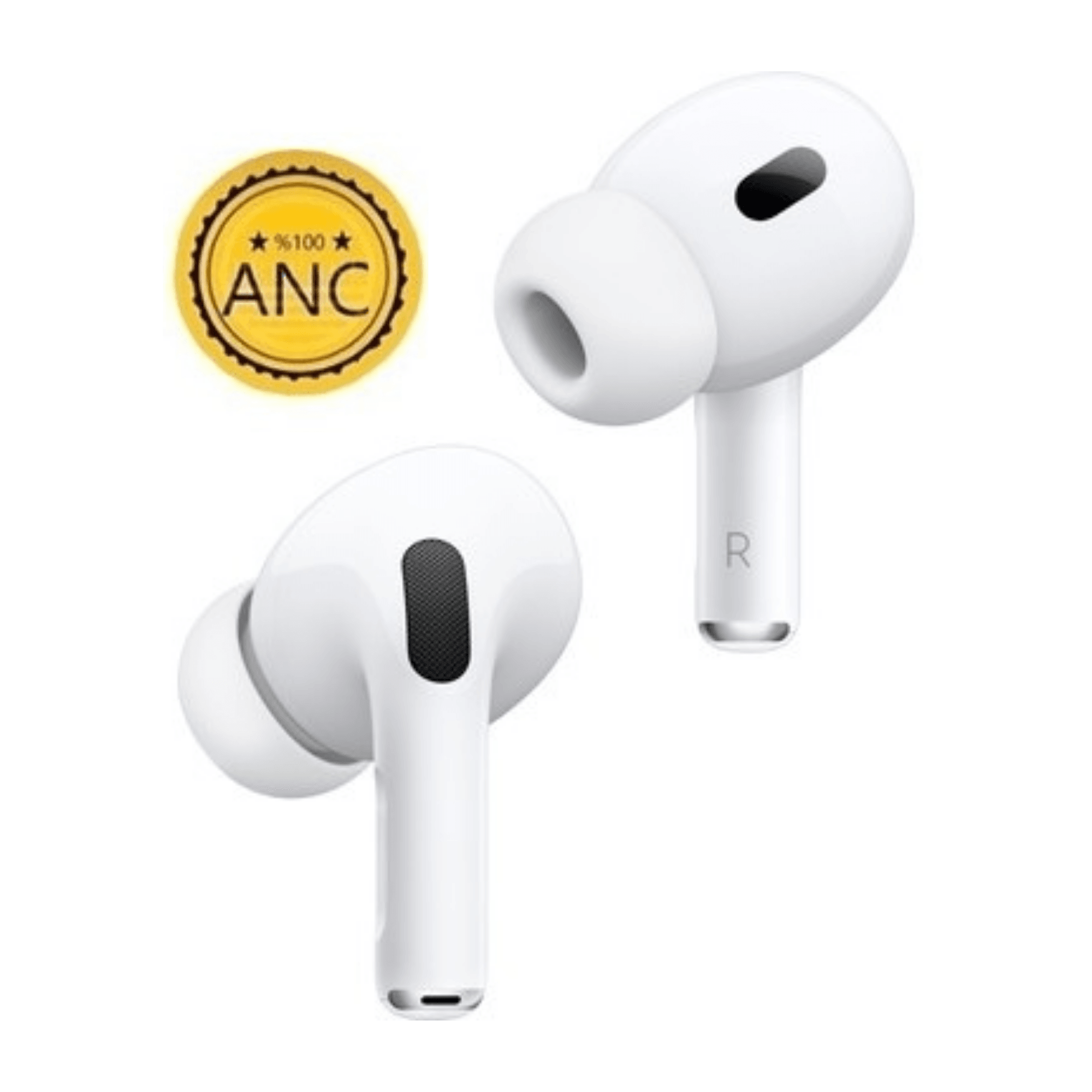 Logosuz airpods pro2 anc premium typec girişli +30% güçlendirilmiş kulak içi dokunmatik bluetooth kulaklık - B2X - KolayMagza