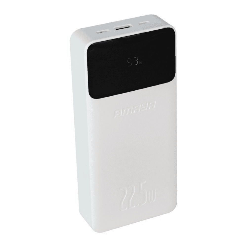 22,5W 20000 mah hızlı şarj destekli göstergeli kendisinden typeC lightning kablolu typeC ve usb çıkışlı powerbank apw13 - P2D - KolayMagza