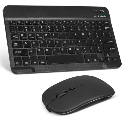 Kablosuz mouse & klavye seti şarj edilebilir Bluetoothlu taşınabilir mouse & keyboard kit